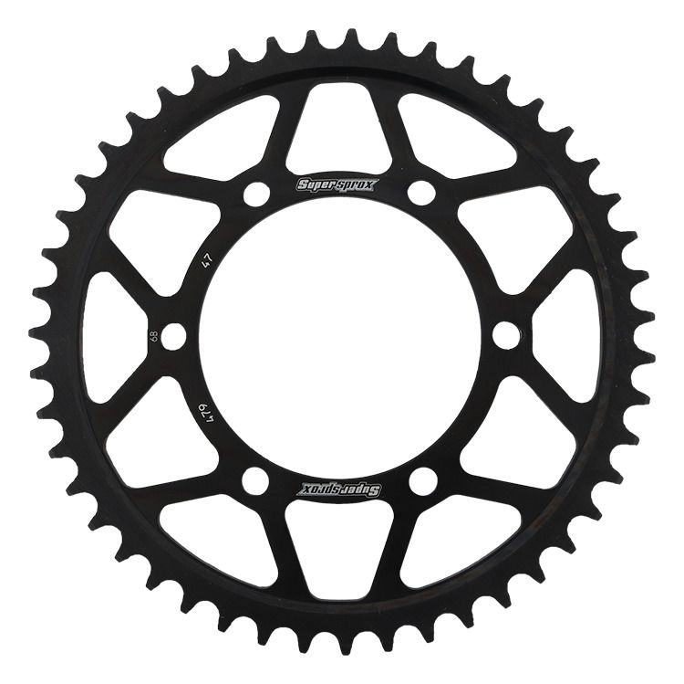 Rear sprocket SUPERSPROX RFE-479:47-BLK black 47T, 530