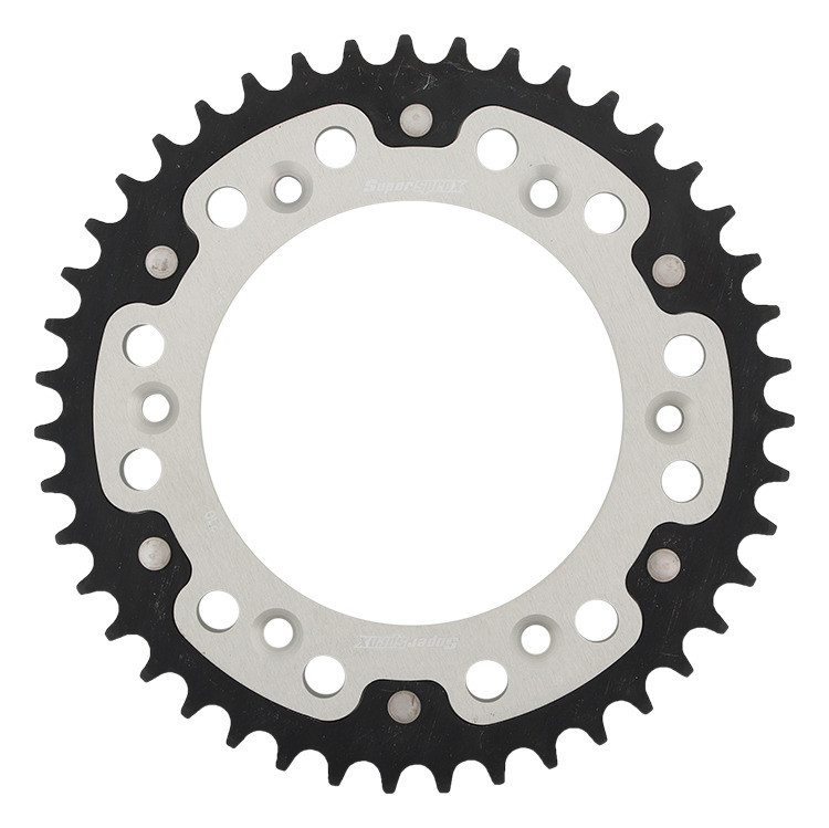 Rear sprocket SUPERSPROX RST-210:43-SLV STEALTH silver 43T, 520