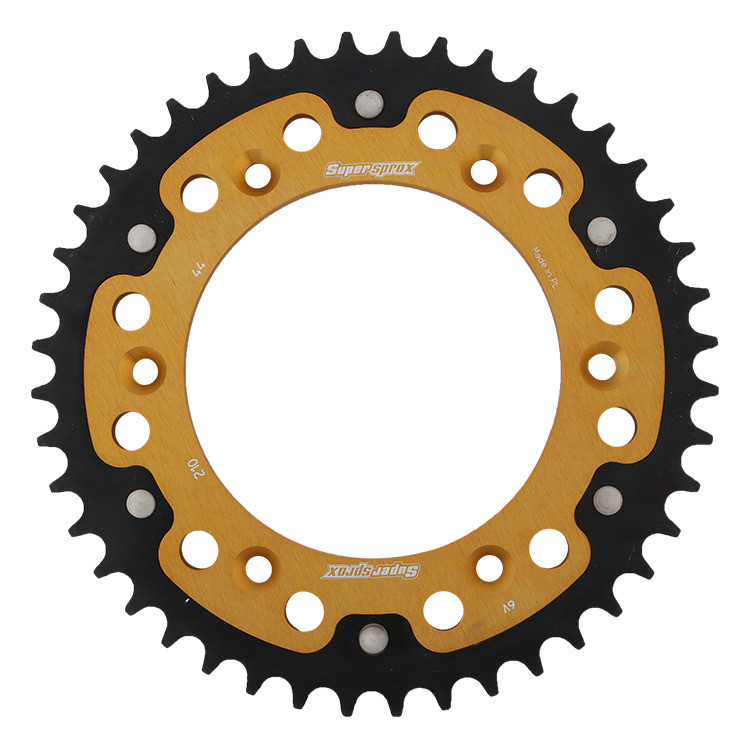 Rear sprocket SUPERSPROX RST-210:44-GLD STEALTH gold 44T, 520