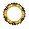 Rear sprocket SUPERSPROX STEALTH gold 42T, 525