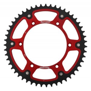 Rear sprocket SUPERSPROX RST-1512:51-RED STEALTH red 51T, 520