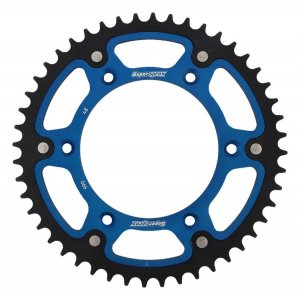 Rear sprocket SUPERSPROX STEALTH blue 48T, 520