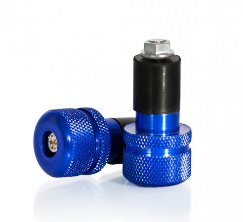 Handlebar ends MOTION STUFF ORIGINAL blue (d18-20mm)