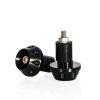 Handlebar ends MOTION STUFF ADVANCED black (d18-20mm)