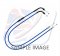 Throttle cables (pair) Venhill featherlight blue