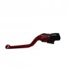 Brake lever ACCOSSATO fixed CNC-worked aluminium, red