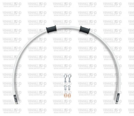 Brake hose Venhill 3H0430-WT POWERHOSEPLUS 430mm White