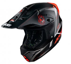 MX helmet AXXIS WOLF ABS star track b5 red matt S