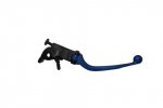 Adjustable folding lever ACCOSSATO aluminium, master cylinder blue