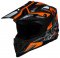 Cross helmet iXS iXS363 2.0 black matt-orange-anthracite XS