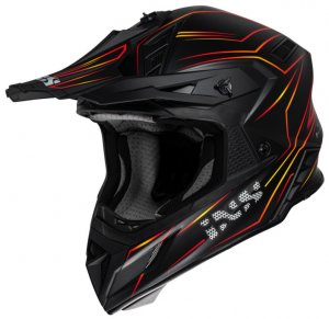 Cross helmet iXS iXS189 FG 2.0 black matt-red XS