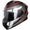 Full face helmet iXS iXS216 2.2 grey-black-red L