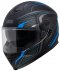 Full face helmet iXS iXS1100 2.4 black matt-blue L