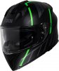 Full face helmet iXS X14092 iXS 217 2.0 matt black-green fluo 2XL