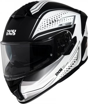 Full face helmet iXS iXS 422 FG 2.2 white matt-grey S