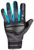 Classic womens gloves iXS X40465 EVO-AIR black-turquoise DM