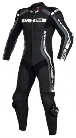 1pc sport suit iXS X70618 RS-800 2.0 black-grey-white 46H