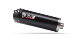 Silencer MIVV Y.073.LVC OVAL Black stainless steel / carbon cap