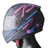 Full face helmet GMS ZG12501 HEXAGO graphic blue - violet M