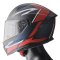 Full face helmet GMS VELOX graphic matt black-red-white M