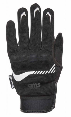 Gloves GMS JET-CITY black-white XS