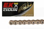 Extreme QX-Ring chain EK 530 ZZZ 118 L Metallic gold, ZST technology